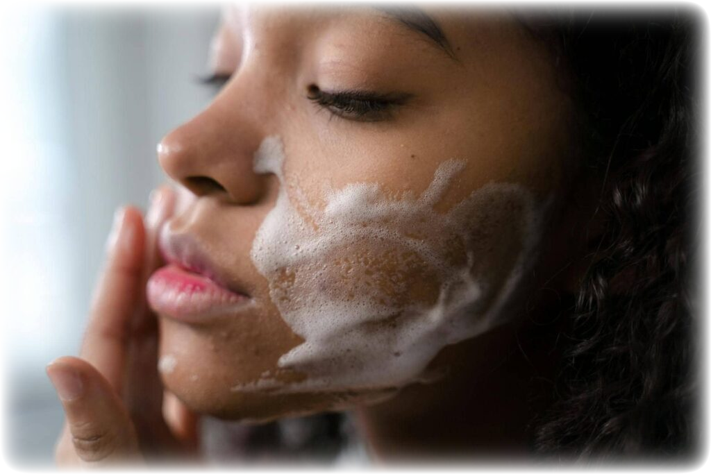 face-cleaning