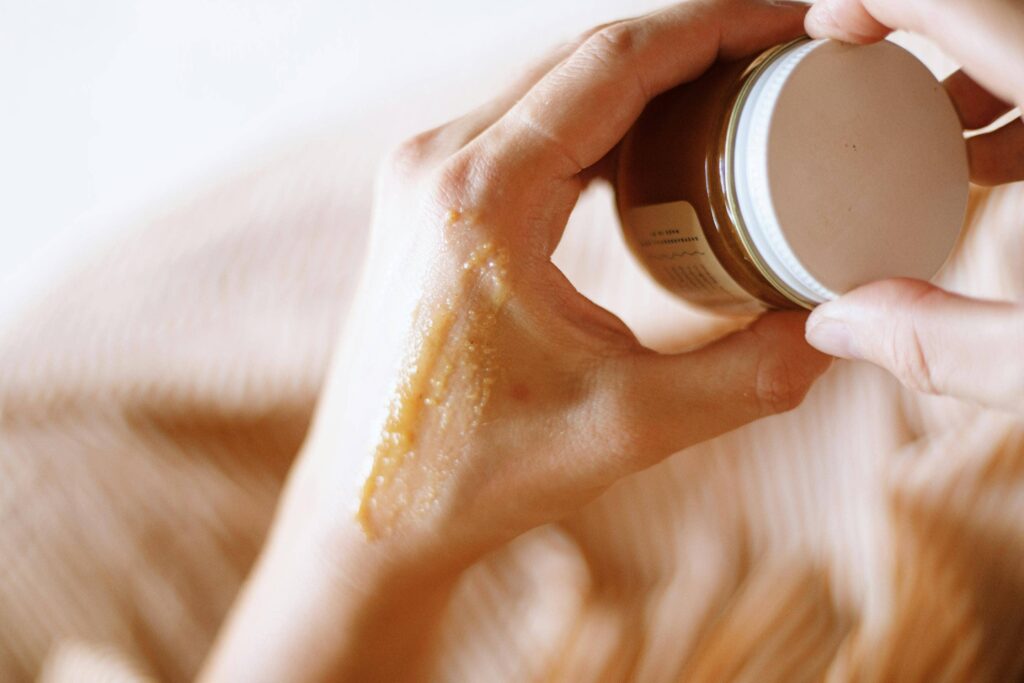 scrub-turmeric